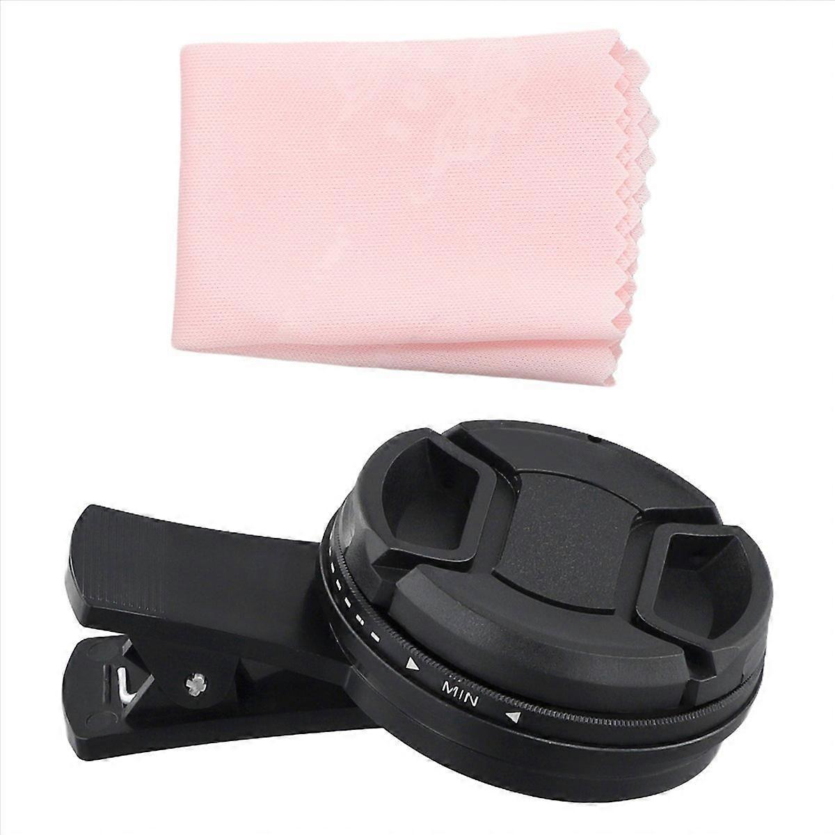 52mm Phone Lens Filter With Clip For Smartphone Variable Filter