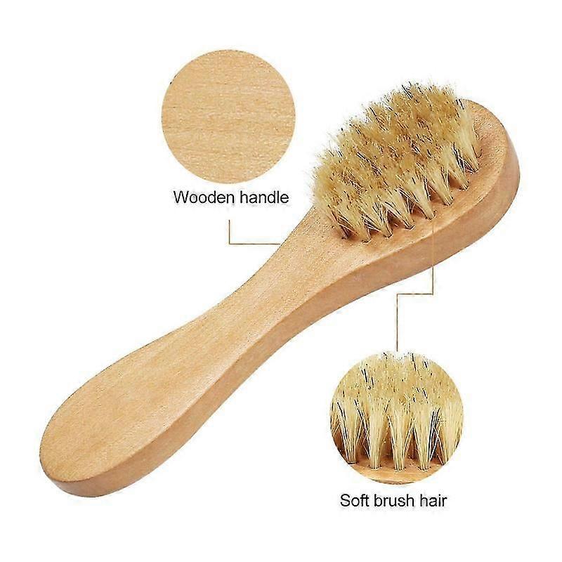 tragbare Gesichtsmassagebürste mit weichen Borsten