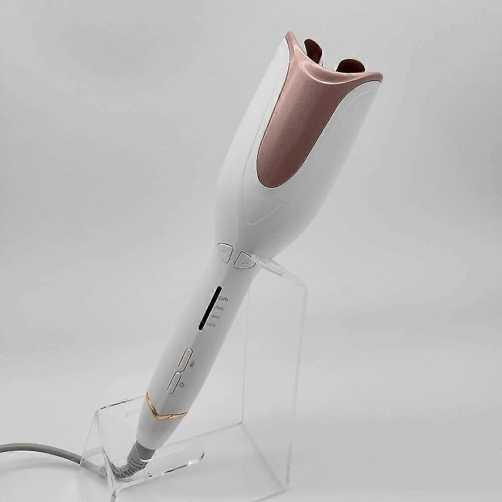 Automatic Hair Curling Iron with LCD Display, AntiStuck Sensor, Ceramic Barrel, Green