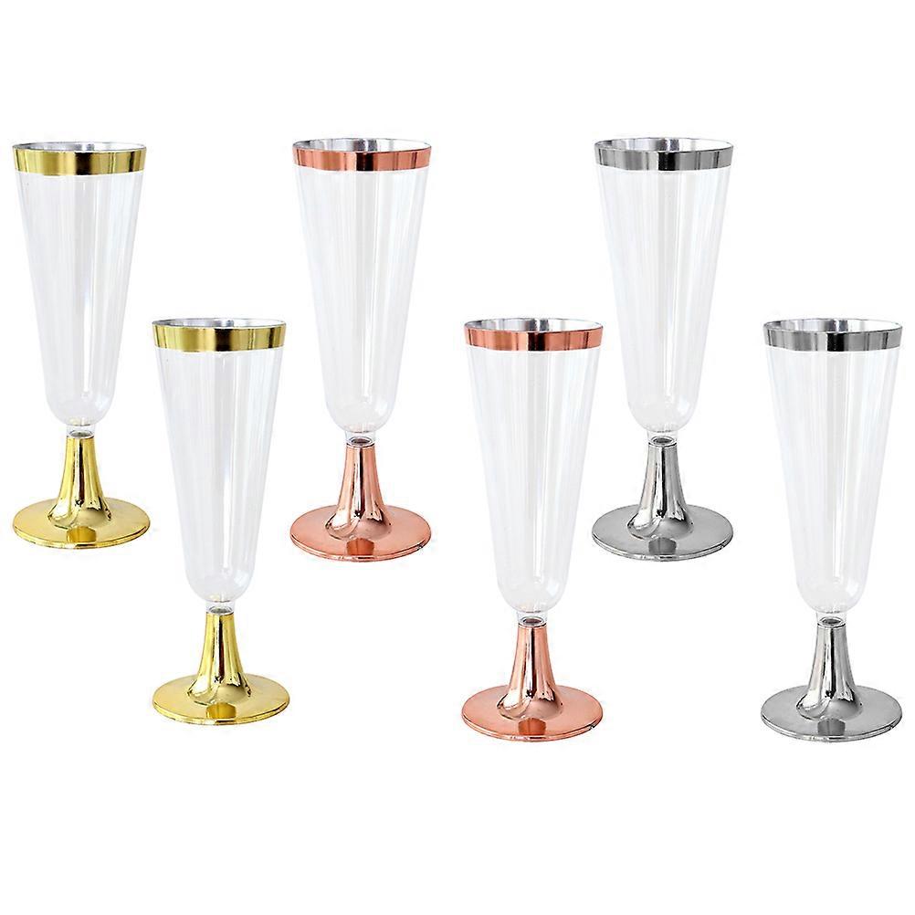 Toasting Flutes for Bar 6Pcs Cocktail Flutes