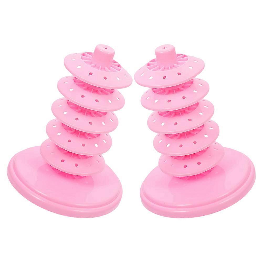 Multi-Tiered Lollipop Stand Holder for 2Pcs Desktop Display