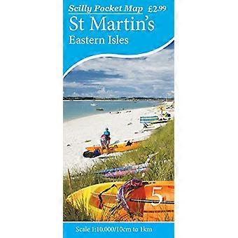 St Martin's: Eastern Isles (Scilly Pocket Map)