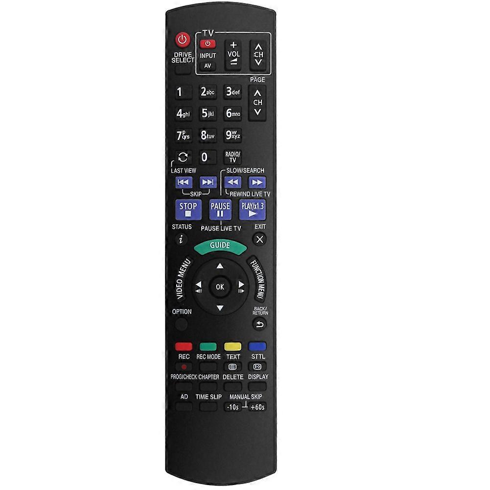 N2QAYB001059 Replace Remote Control for Panasonic DVD DMR-EX97EB-K Remote Control
