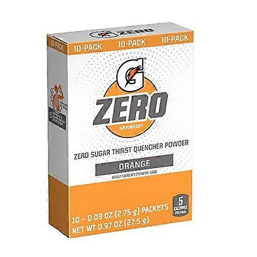 Gatorade Zero Orange Singlar Dryck Mix