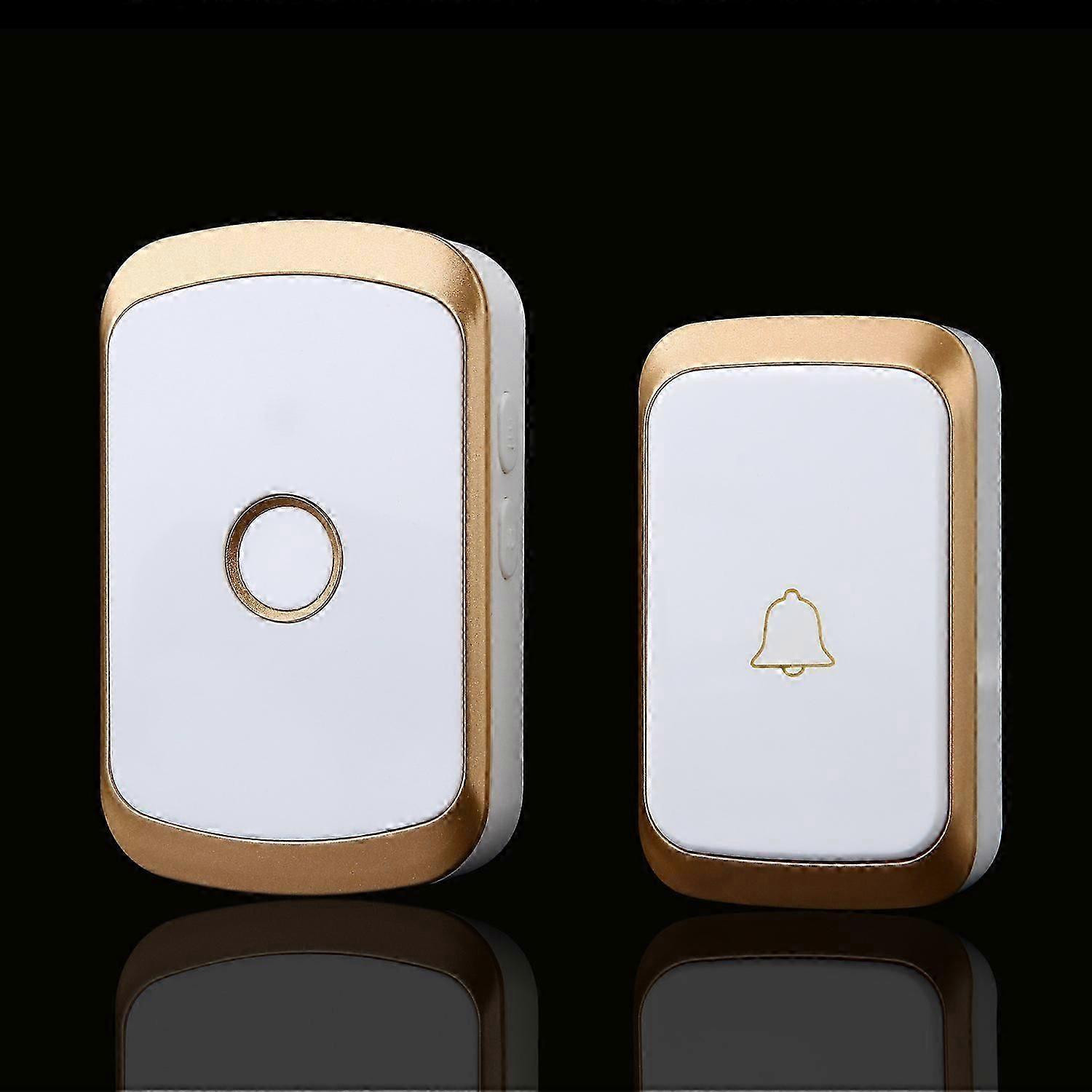 One-to-One Wireless Electric Doorbell with Remote Caller Function