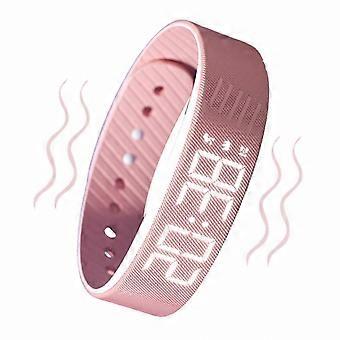 Vibrationswecker für die Armbanduhr – ideal für Reisende und Tiefschläfer. Geräuschloses und wasserdichtes Design mit starkem Vibrationsalarm.