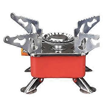 Foldable Windproof Camping Stove Outdoor Gas Burner for Backpacking Hiking Picnic BBQ
