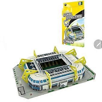 3D Westfalen Football Stadium Puzzle 45 Pieces Tool‑ Assembly Display‑Ready Model Gift for Adults