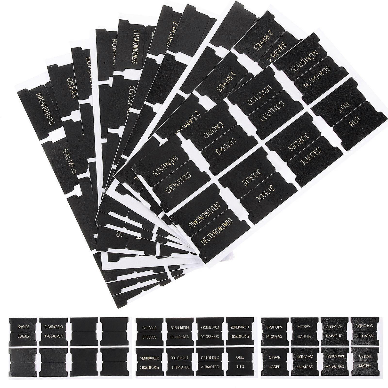 Bible Tabs for Study Bible with 80Pcs Practical and Book Tabs