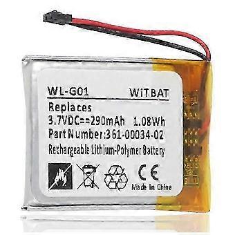 Compatible compatible with Garmin Fenix 3 / Fenix 3 HR 3.70V 290mAh Li-ion Battery Assembly Part (Encode: 361-00034-02) (without Logo)
