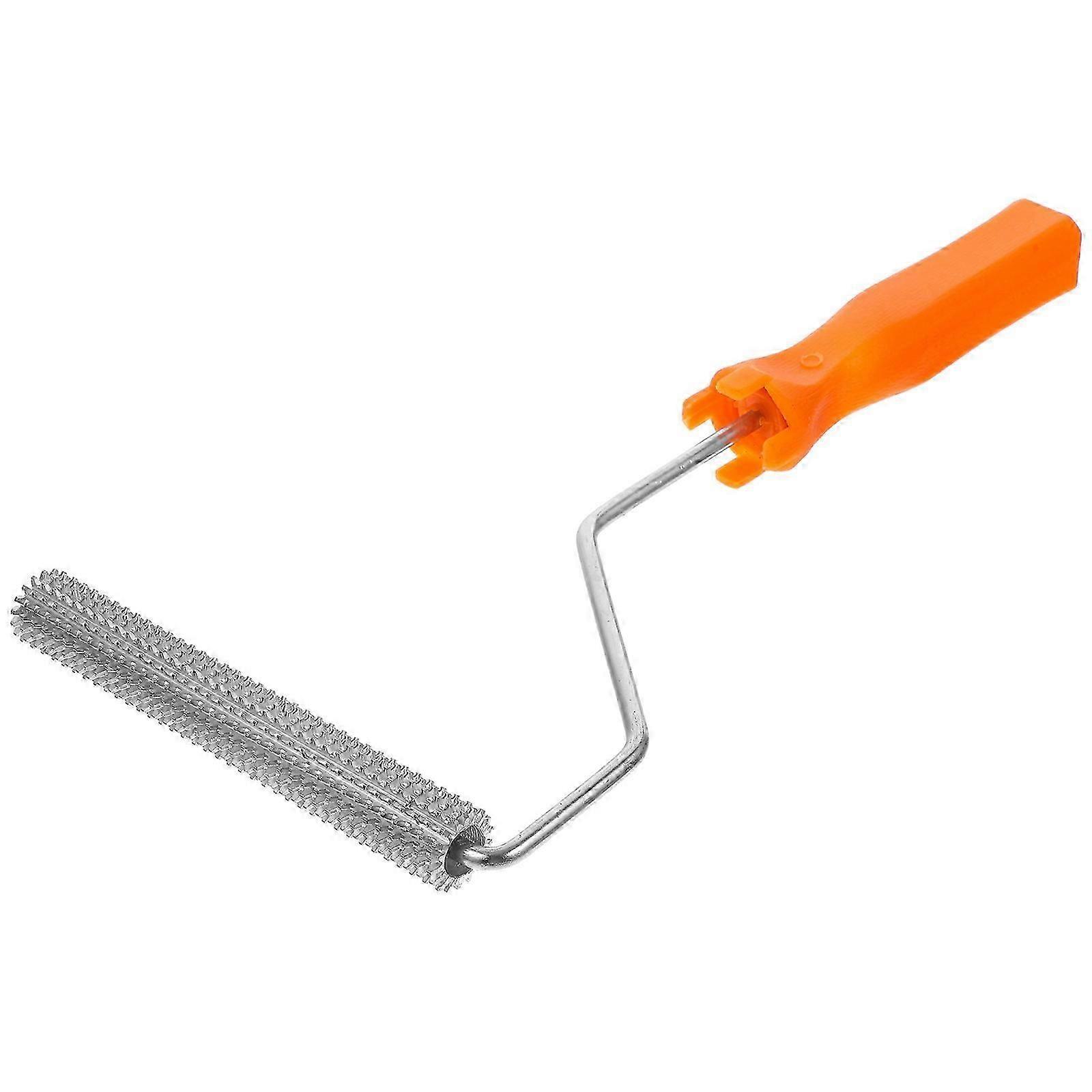 Bubble Remove Tool Cement Roller for Defoaming with Orange Handle