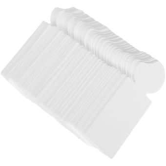 Witte parfumteststrips van papier voor het testen van 100 stuks etherische oliën.