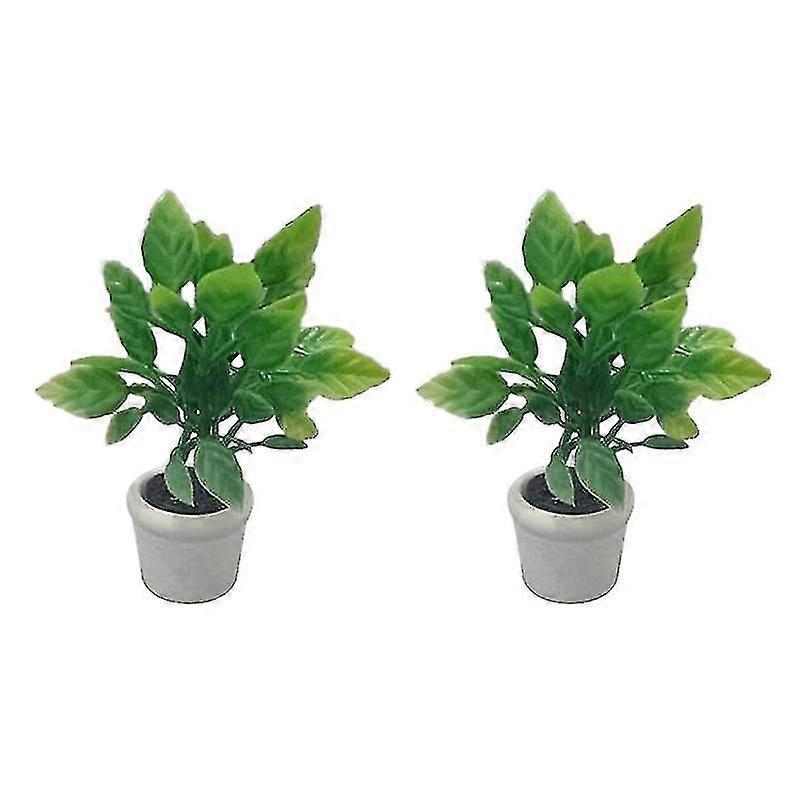 2pcs Mini Topf Pflanze