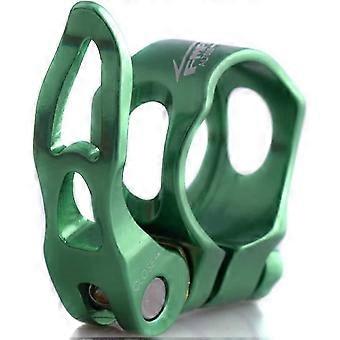 Aluminum Alloy Bike Seatpost Clamp Hollow Quick Release 31.8mm 34.9mm Tube Clip
