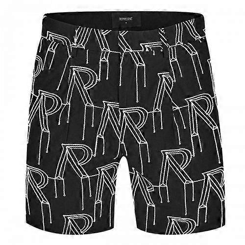Represent Mens Monogram Tailored Shorts