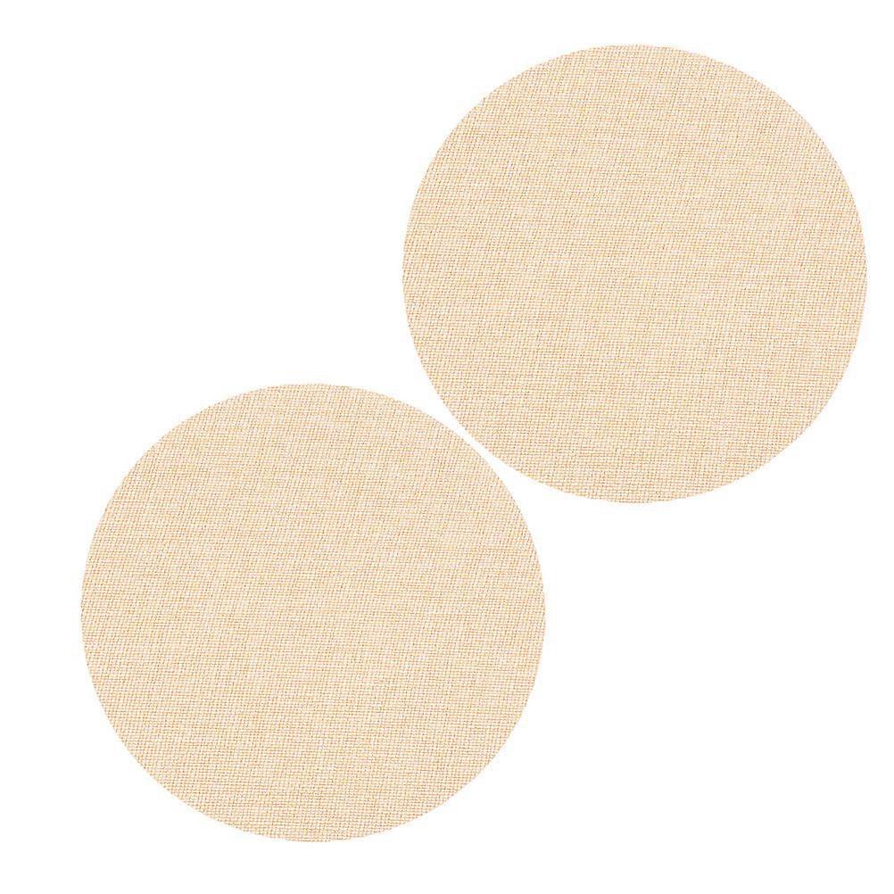 Lamp Shade Diffuser Cloth for Ceiling Light 2Pcs Brown Fabric Soft Light