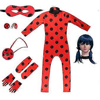 Conjunto De Traje De Mariquita De Insecto Fiesta Temática De Mariquita, Disfraz De Mariquita Niñas Niños Mujeres Carn