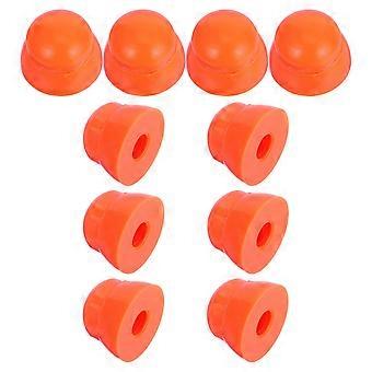 10pcs Playground Nut Protection Covers: Plastic Bolt Caps For Kids Safety - Easy To Install Slide Equipment Caps - Outdoor Playgrounds Parks Gardens