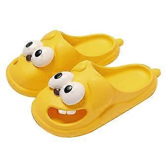 Cute Cartoon Big-eyed Dog Slippers Funny Summer Outdoor Slipper NonSlip Sandals tj