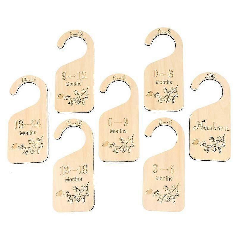 7pcs Storage Hooks, Kids Clothes Divider