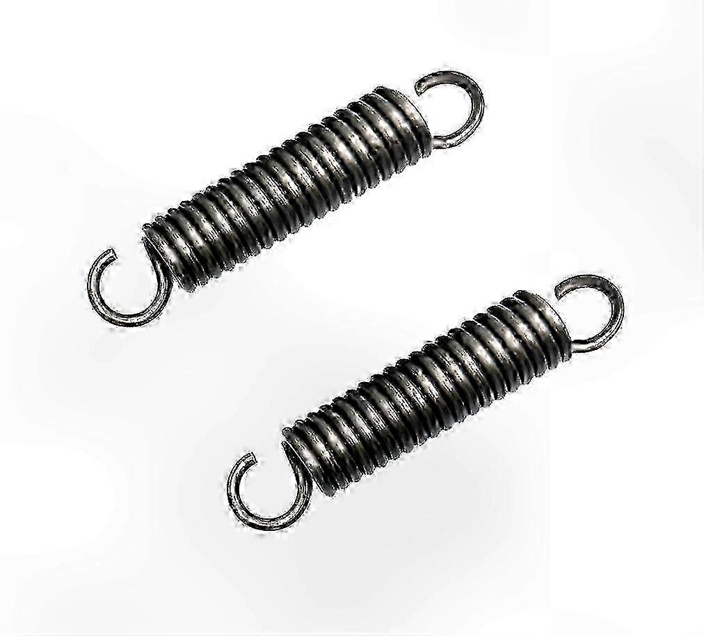2-Pack Spring Hooks, 60mm Extended Length, 1.5mm Thick Wire, 10mm Outer Width