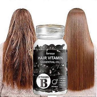 Haar Vitamine Serum Capsule, Haar Vitamine Serum Etherische Olie, Haar Behandeling Serum, Complexe Olie Glad Zijdeachtig Haarmasker Reparatie Op Haargroei Olie
