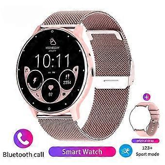 Smart Watch Adulto Bluetooth Call Sports Fitness Bracelet impermeável relógio assistente de voz adulto Smartwatch para adulto +Box