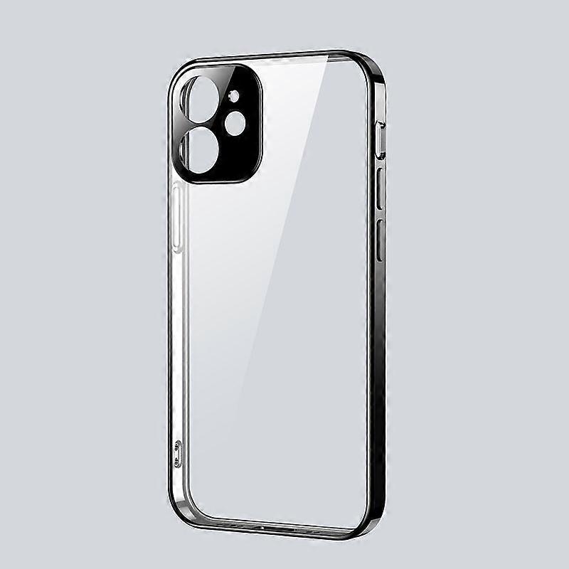 Joyroom JR-BP743 Apple iPhone 12 Pro Silicone TPU Protective Case Cover Black