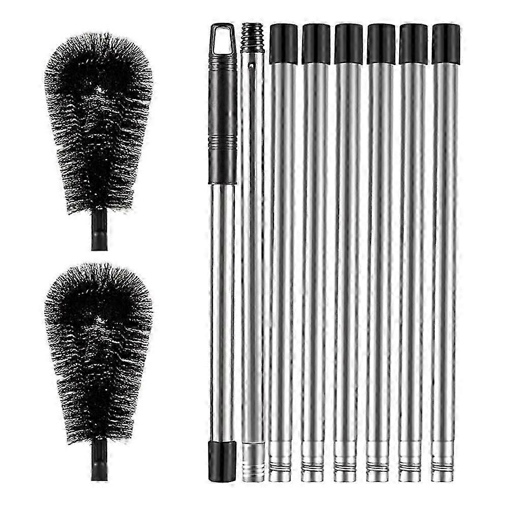 Gutter Cleaning Tools From Ground - Long Adjustable Gutter Cleaner & Brush, Rain Gutter Cleaning To