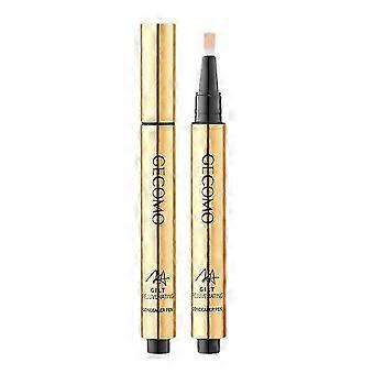 Correttore in penna illuminante Chic Press, trucco viso a lunga durata con copertura completa e pennellino illuminante.