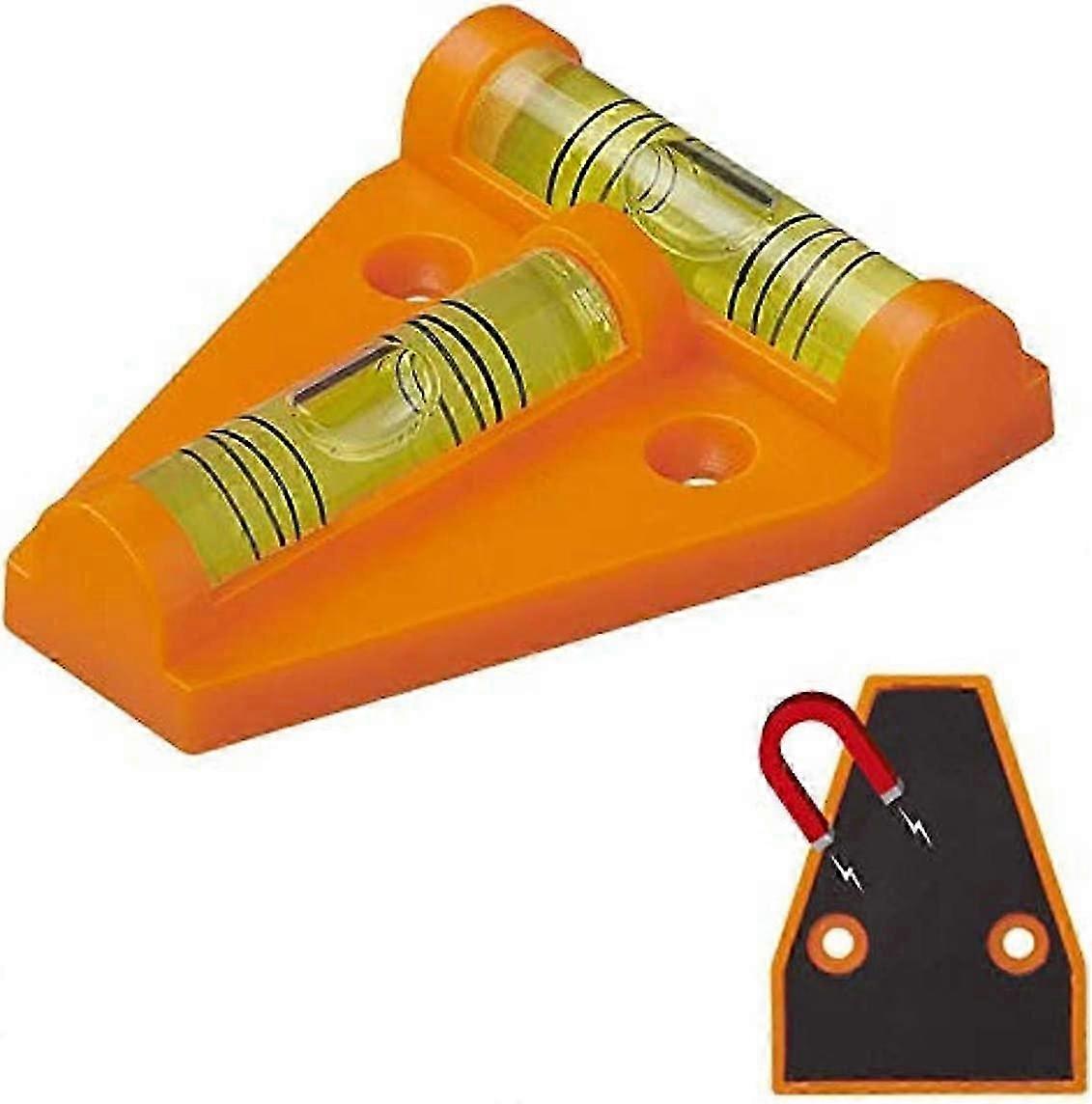 Triangle Level with Magnet, Orange
