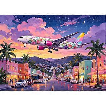 Tropical Flight Jigsaw Puzzle CYQL-131