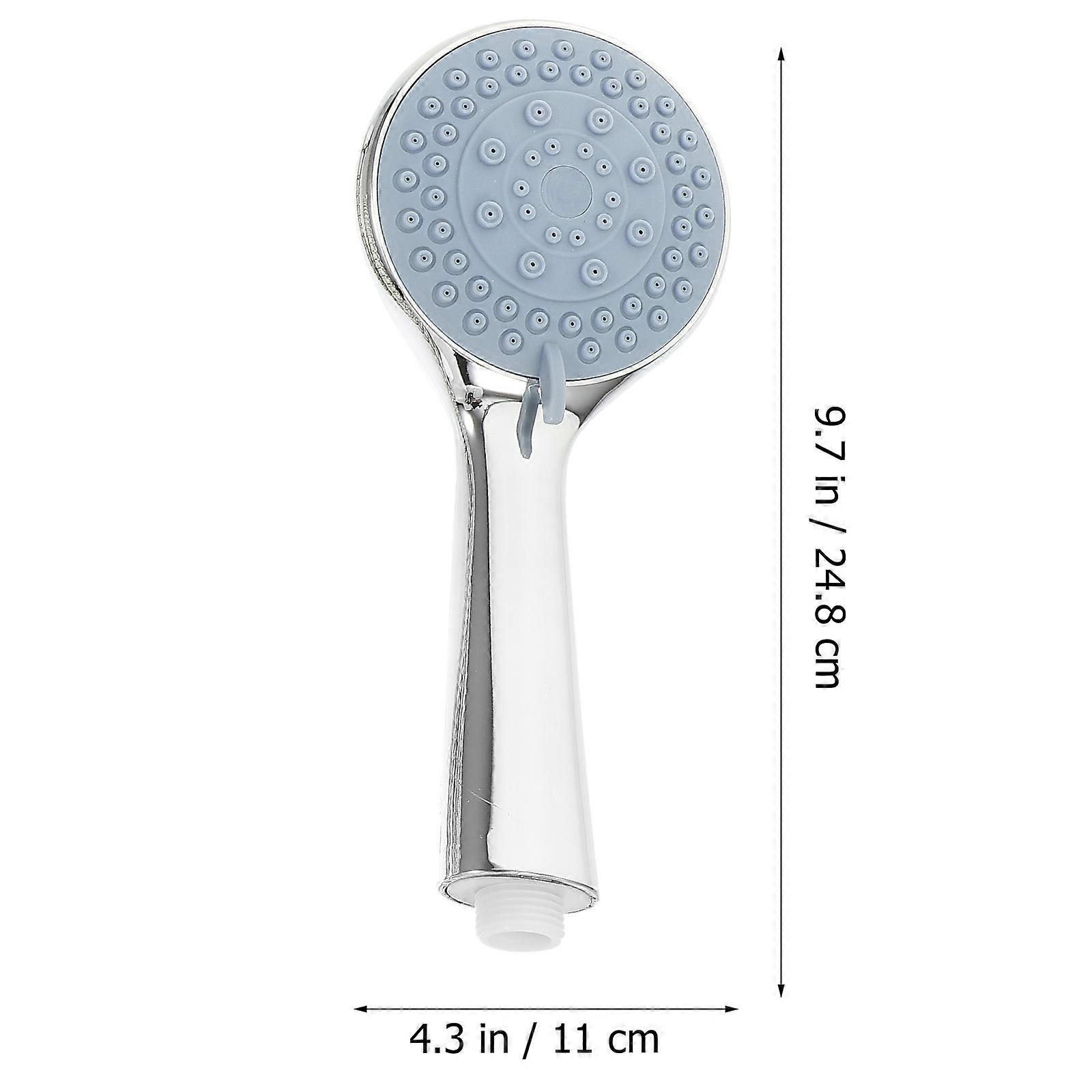Shower Universal for Shower Use 3Pcs Hand Held Silver