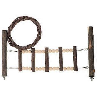 Houten trapje voor parkieten, speelgoed voor het trainen van uw huisdier