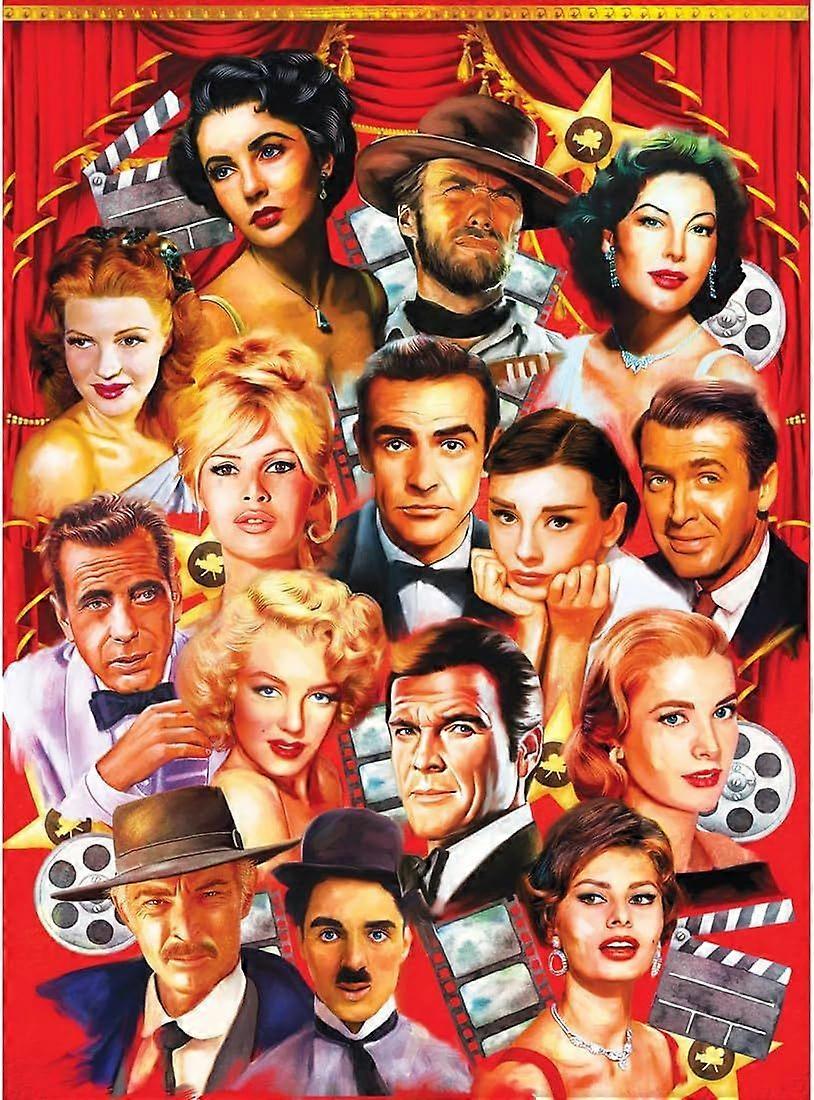 Hollywoodsterren puzzel VV149