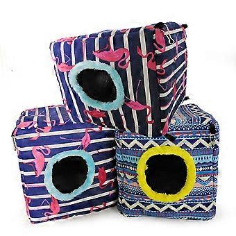 Animal Nest Parrot Sponge Pet Sleeping Bed for Birds 1Pcs Warm Resting Place