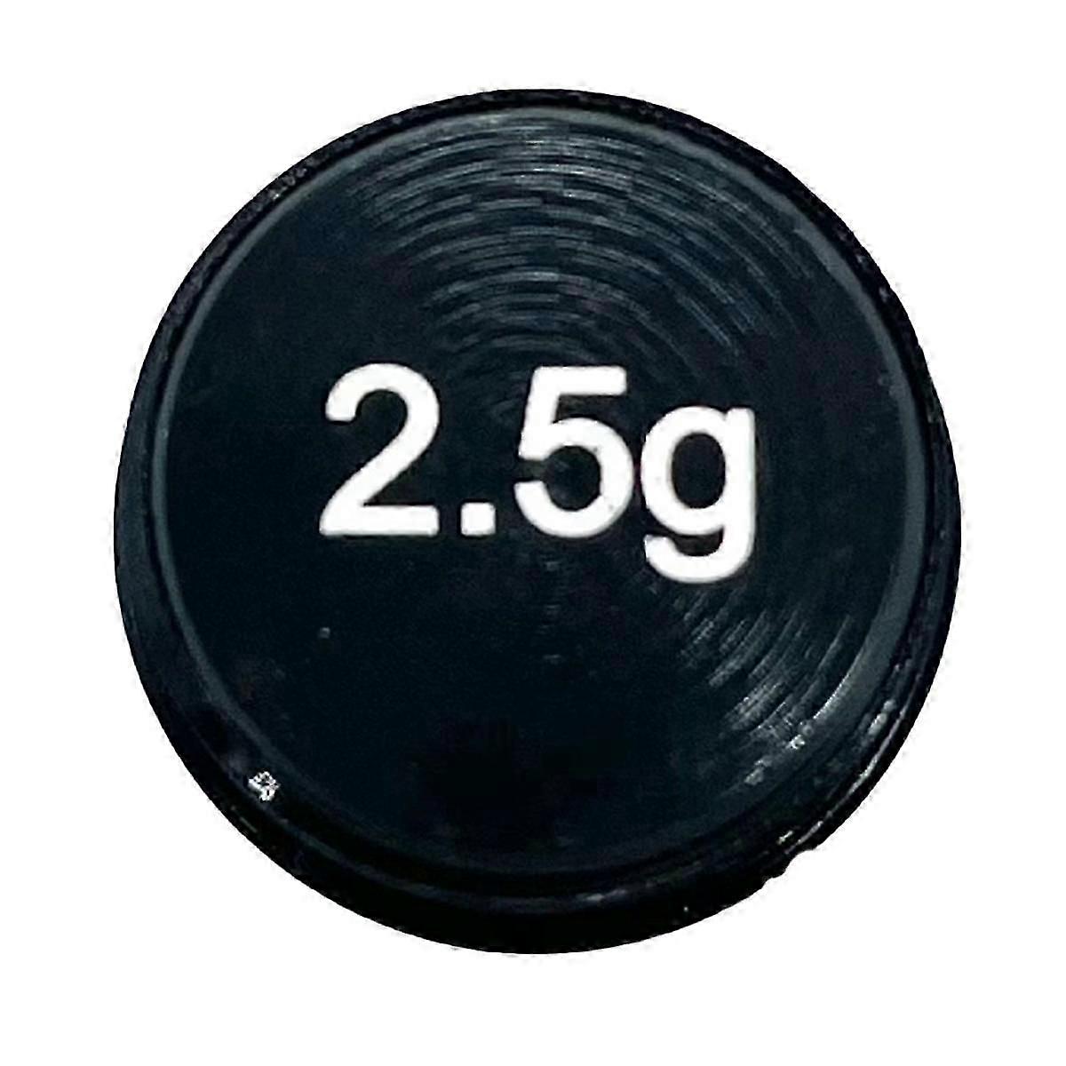 2,5 g golfviktskruvset, golfklubbtillbehör bollviktskruv