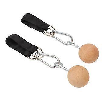 1 Paar Pull Up Ball Grip Anti Rutsch Vielseitiger Kletterball Hold Grip mit Gurt für Krafttraining Fitness