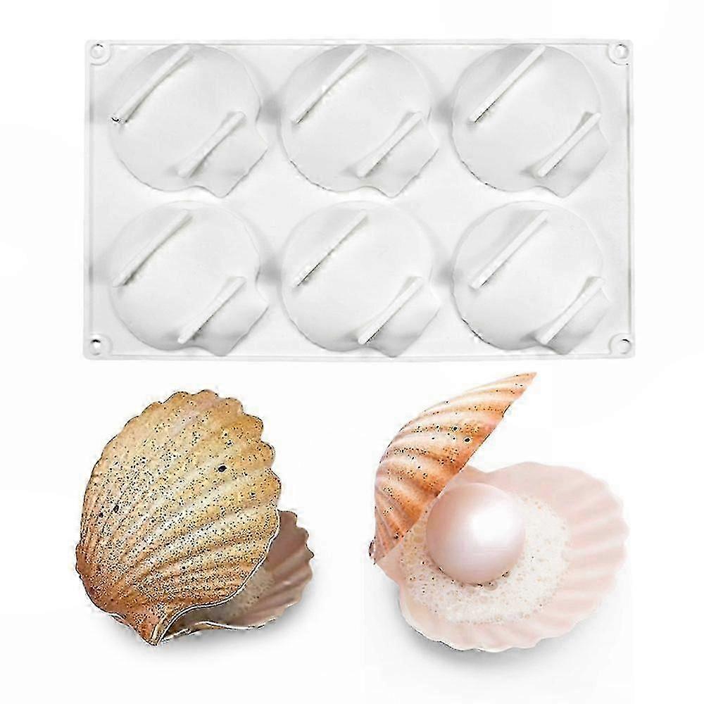 DIY Baking Mold - Shell Shape Silicone Cake & Biscuit Tray, Kitchen Accessories