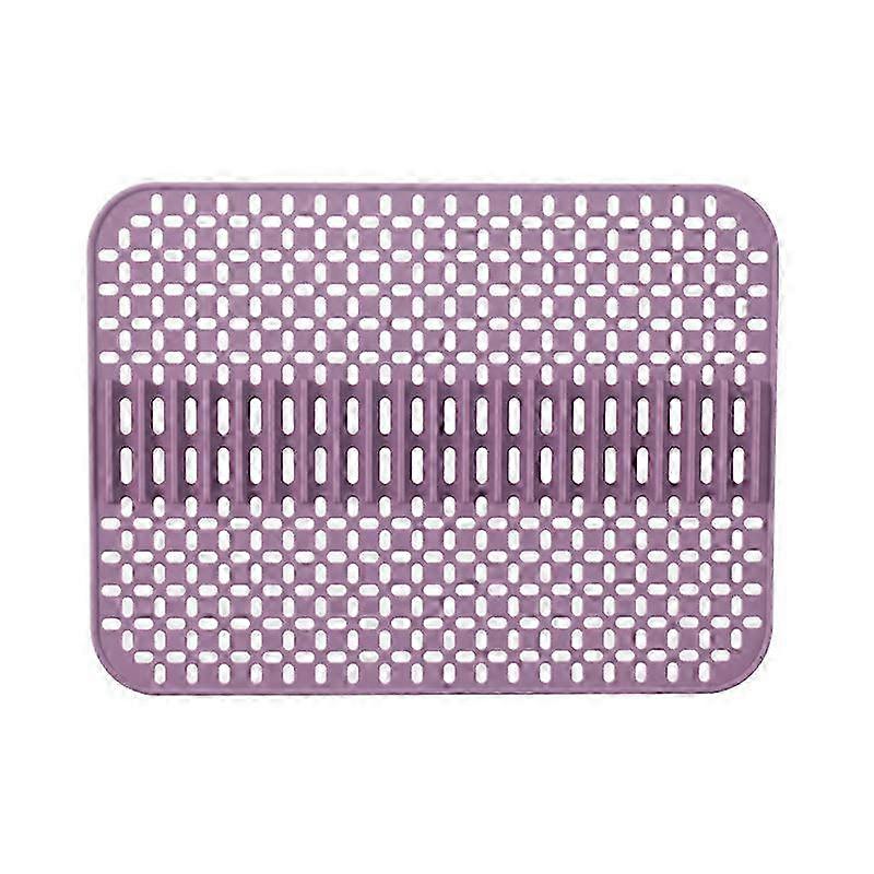 Large Silicone Drying Mat, Large (Purple)