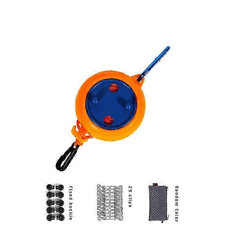 8M Portable Windproof Clothesline