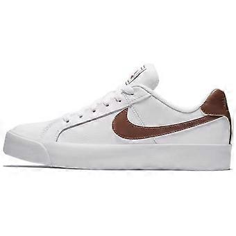 Nike Court Royale AC Cushioning Abriebfeste Dämpfung, Strapazierfähige Low-Top-Skateboardschuhe für Damen Weiß AO2810-101