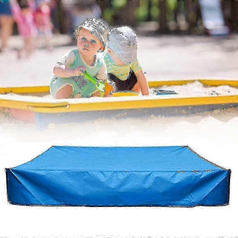 Drawstring Square Dustproof Waterproof Sandbox Cover for Sandpit Swimming