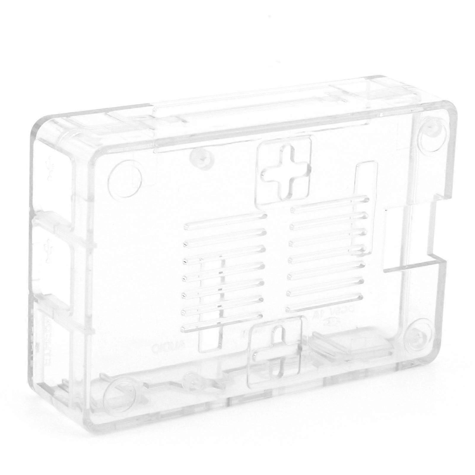 Frosted Transparent Protective Case Cover Box Accessory Fit compatible with Raspberry Pi 3B 3B+