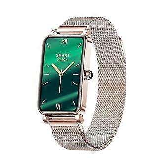 1.45 Inch HD Screen Smart Watch for Women, Milanese Strap, IP68 Waterproof, Heart Rate & Blood Oxygen Monitoring