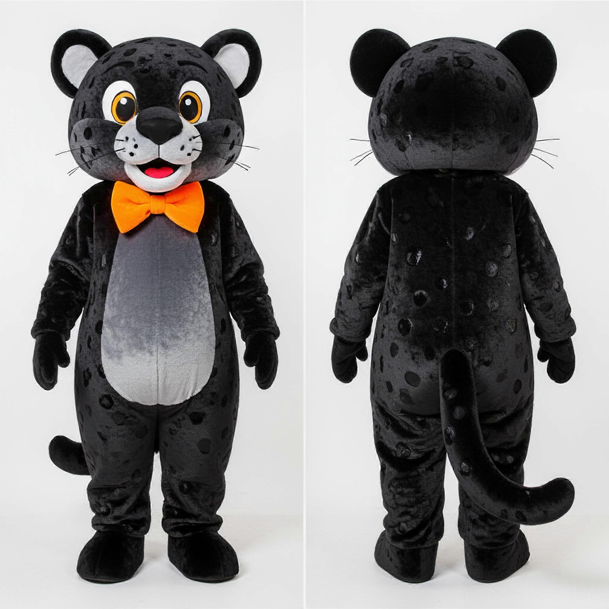MASTICOT Velvet Dark Cheetah Mascot