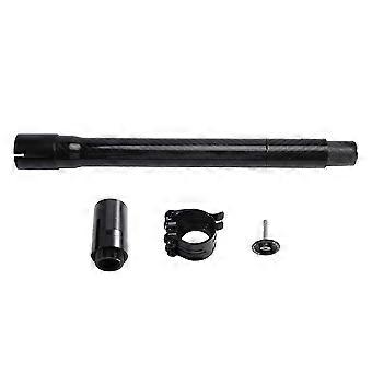 Litepro Stem Folding Bike Carbon Fiber Plugging and Unplugging Tube Integrated Folding Bike Handlepost Bright Black M26_HP