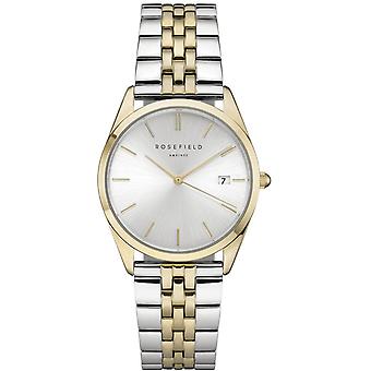 Rosefield Ace Quartz Analog Women's Watch with ACSGD-A01 Stainless Steel Bracelet