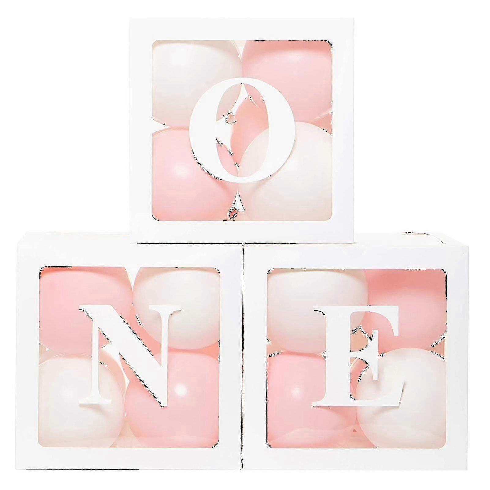 30cm Clear Party Display Cube