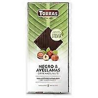 Stevia dark chocolate hazelnuts 125 g